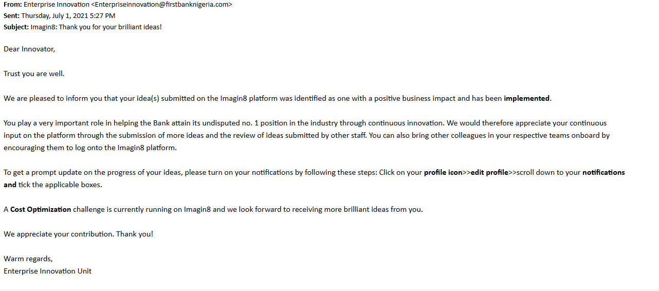 Customer service recognition